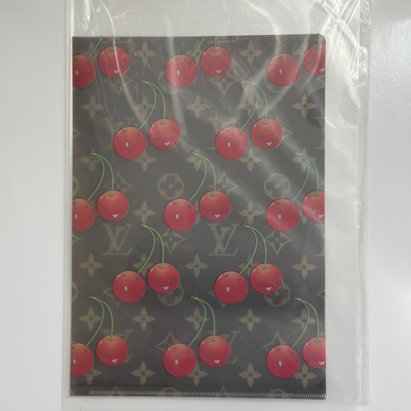 LOUIS VUITTON x TAKASHI MURAKAMI Cherry Line Folder Organizer - Picture 6 of 6